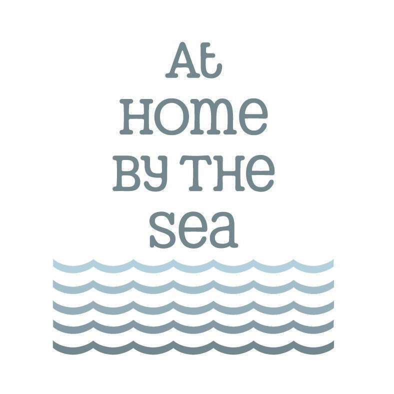 At Home By The Sea - Greeting Card-SeaKisses