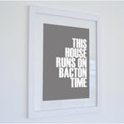 Bacton Time Typographic Print-SeaKisses