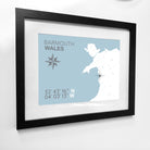 Barmouth Coastal Map Print-SeaKisses