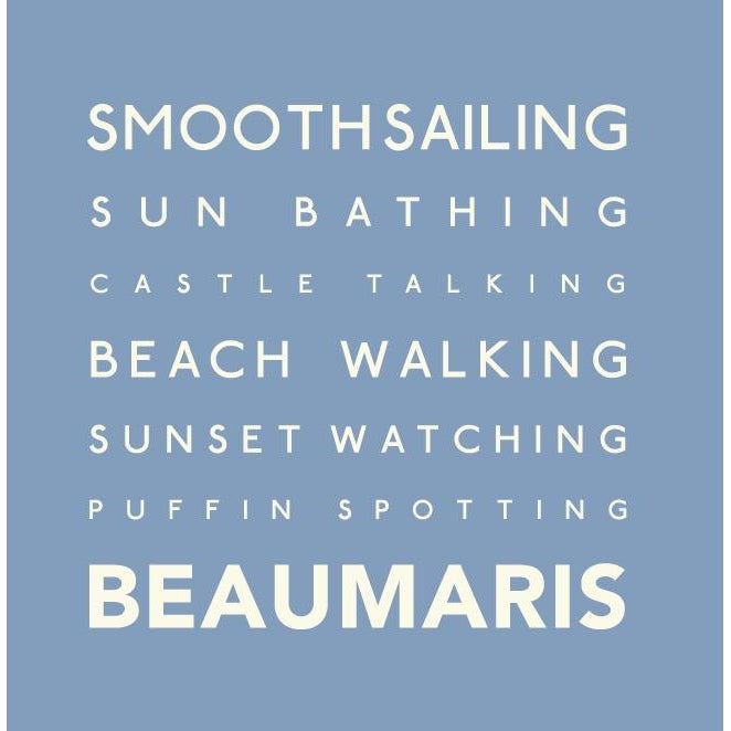 Beaumaris - Greeting Card-SeaKisses