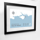 Bembridge Coastal Map Print-SeaKisses