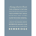 Bembridge Typographic Print-SeaKisses