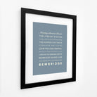 Bembridge Typographic Print-SeaKisses