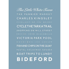 Bideford Typographic Print-SeaKisses