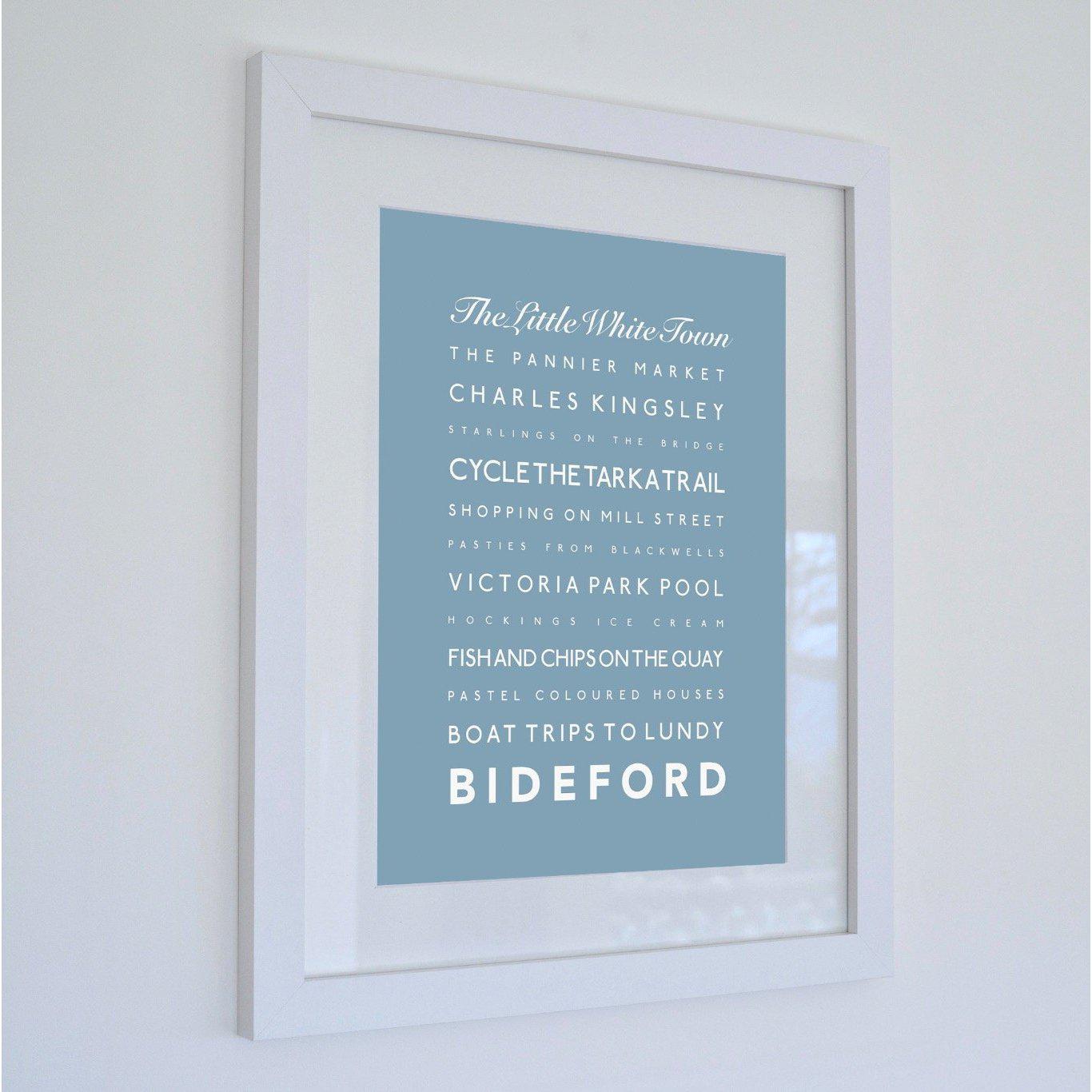 Bideford Typographic Print-SeaKisses