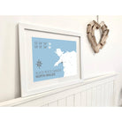 Black Rock Sands Coastal Map Print-SeaKisses