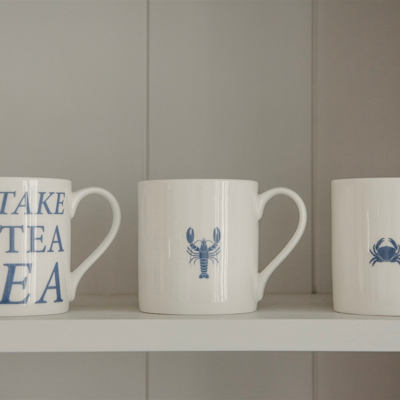 Blue Lobster Mug-SeaKisses