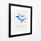 Blue Whales Coastal Art Print-SeaKisses