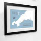 Boscastle Coastal Map Print-SeaKisses