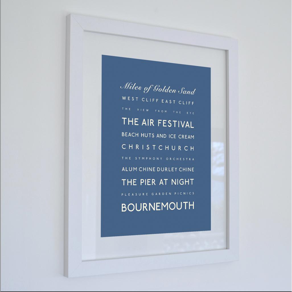 Bournemouth Typographic Print-SeaKisses