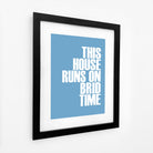 Brid Time Typographic Print-SeaKisses