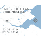 Bridge of Allan Map Print-SeaKisses