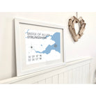 Bridge of Allan Map Print-SeaKisses