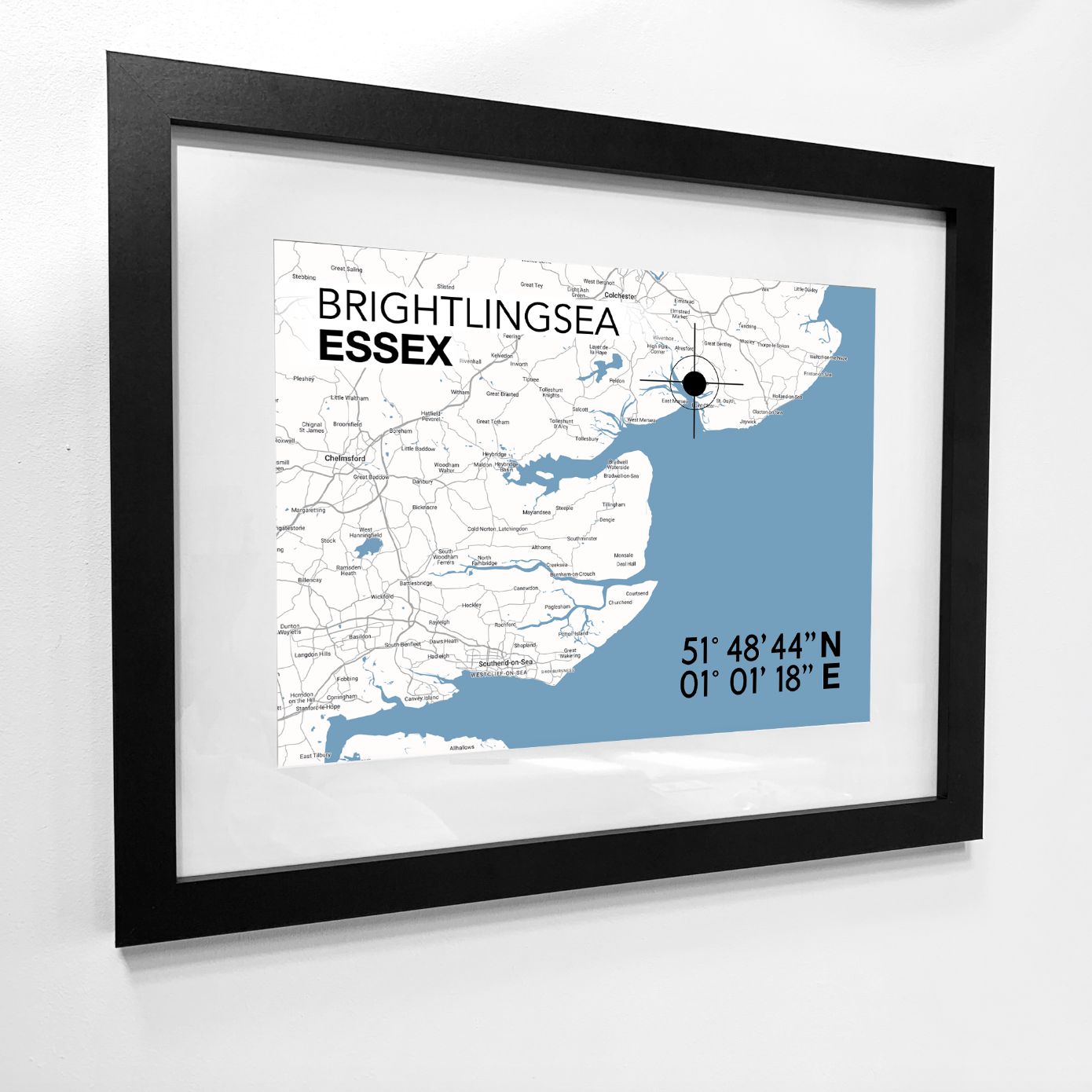 Brightlingsea Landmark Map-SeaKisses