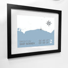 Brighton Coastal Map Print-SeaKisses