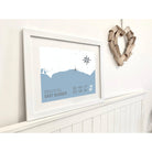 Brighton Coastal Map Print-SeaKisses