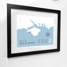 Brook Coastal Map Print-SeaKisses