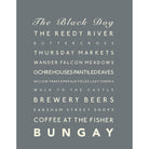 Bungay Typographic Print-SeaKisses