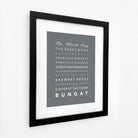 Bungay Typographic Print-SeaKisses