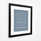 Burnham-on-Crouch Typographic Print-SeaKisses