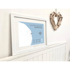 Caister-on Sea Coastal Map Print-SeaKisses