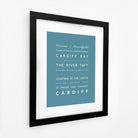 Cardiff Typographic Print-SeaKisses