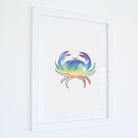 Chromatic Crab - Watercolour Print-SeaKisses