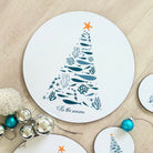 Coastal Christmas Placemat - Slight Second-SeaKisses