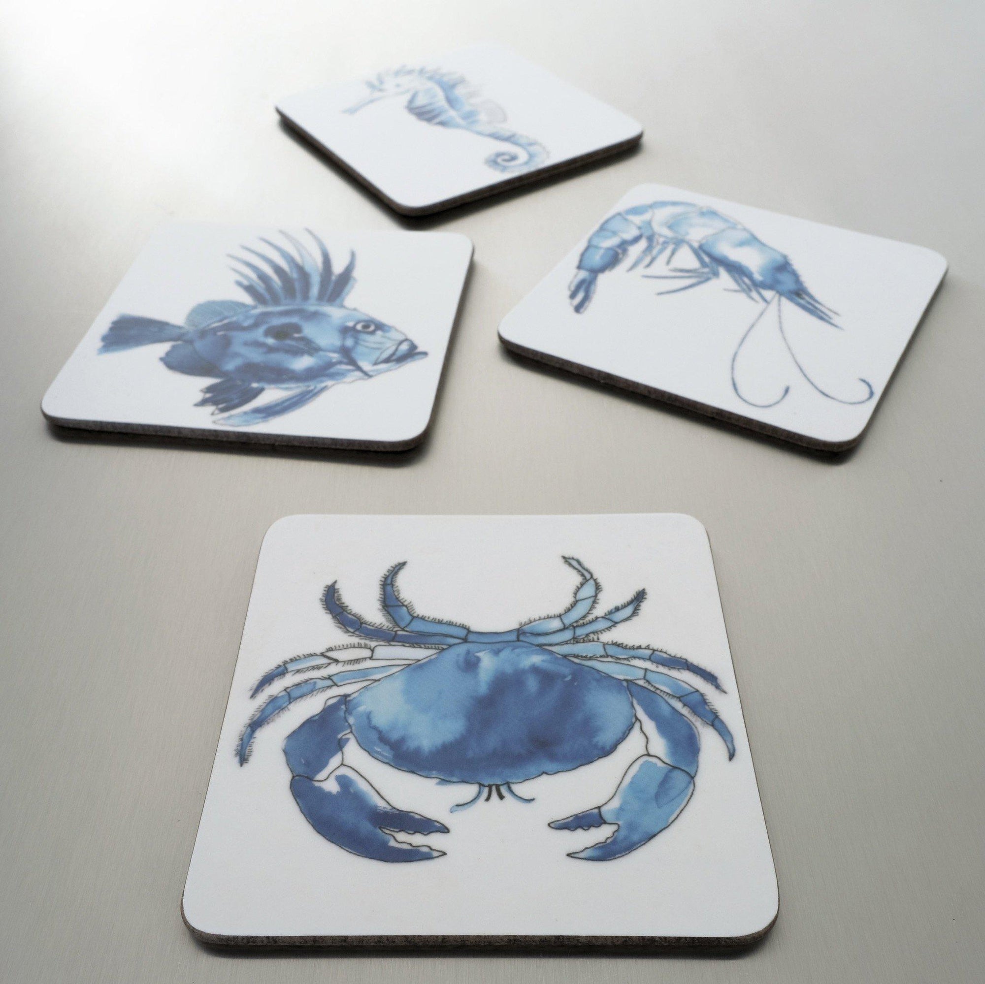 SeaLife Crab Coaster (slight second)-SeaKisses