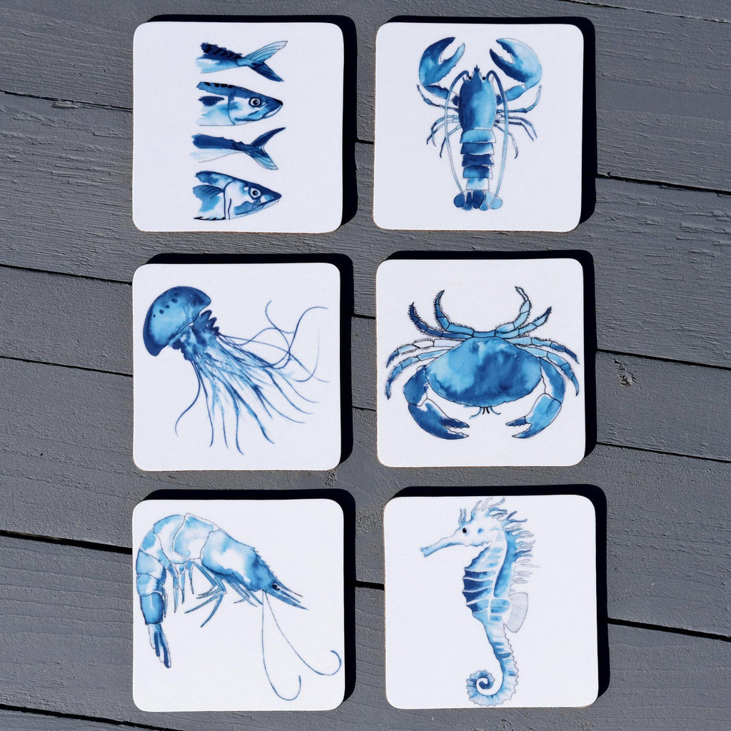 SeaLife Prawn Coaster (slight second)-SeaKisses