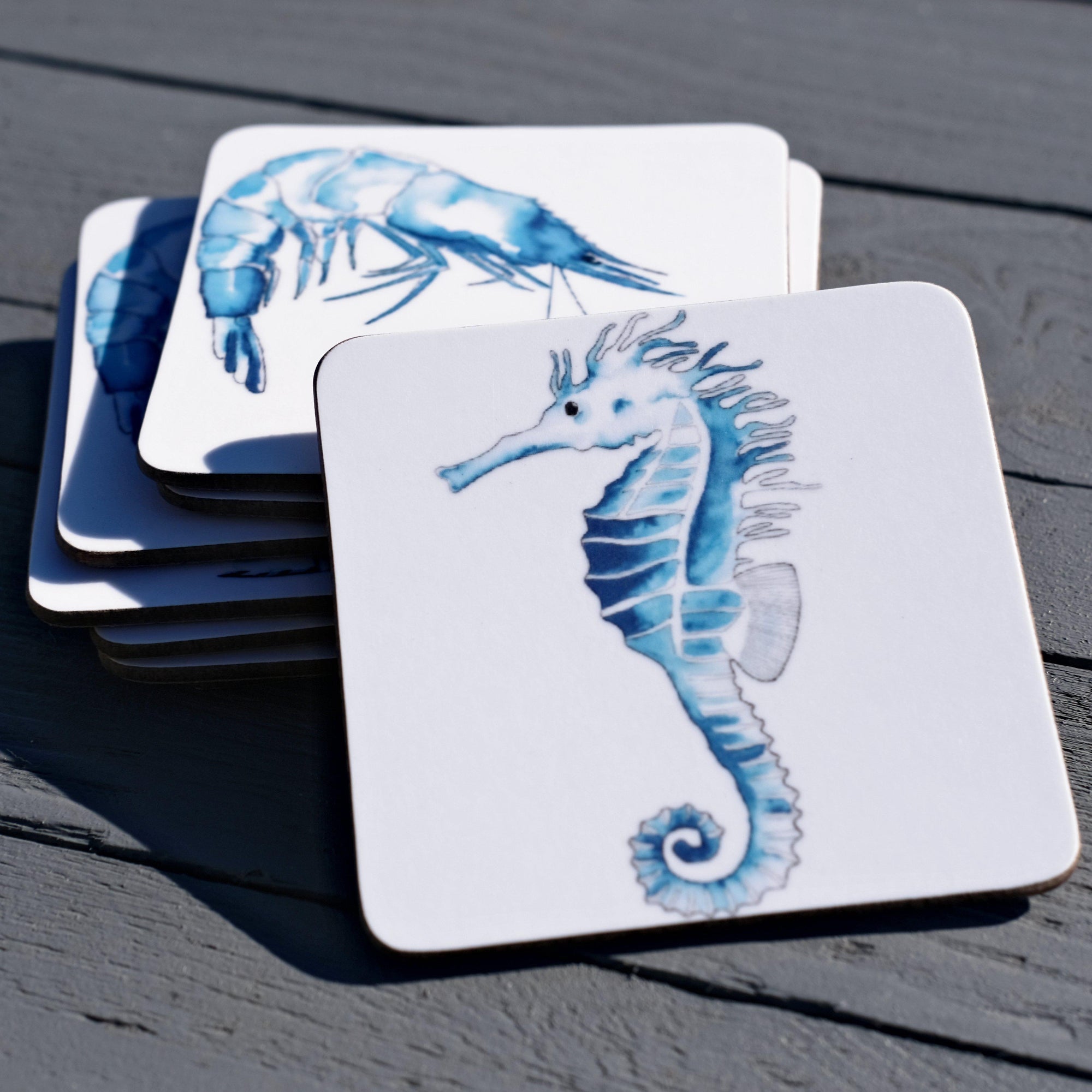 SeaLife Seahorse Coaster (slight second)-SeaKisses