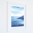 Coastal Landscape Watercolour Print-SeaKisses