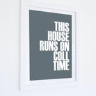 Coll Time Typographic Print-SeaKisses