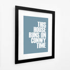 Conwy Time Typographic Print-SeaKisses