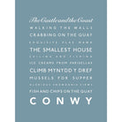 Conwy Typographic Print-SeaKisses