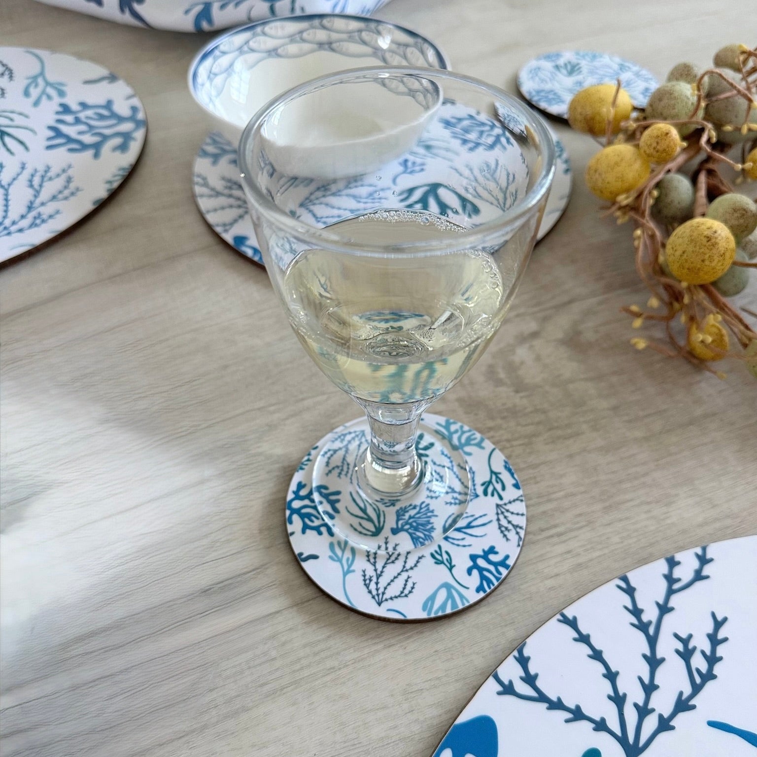 Coral Coaster - Set of Six-SeaKisses