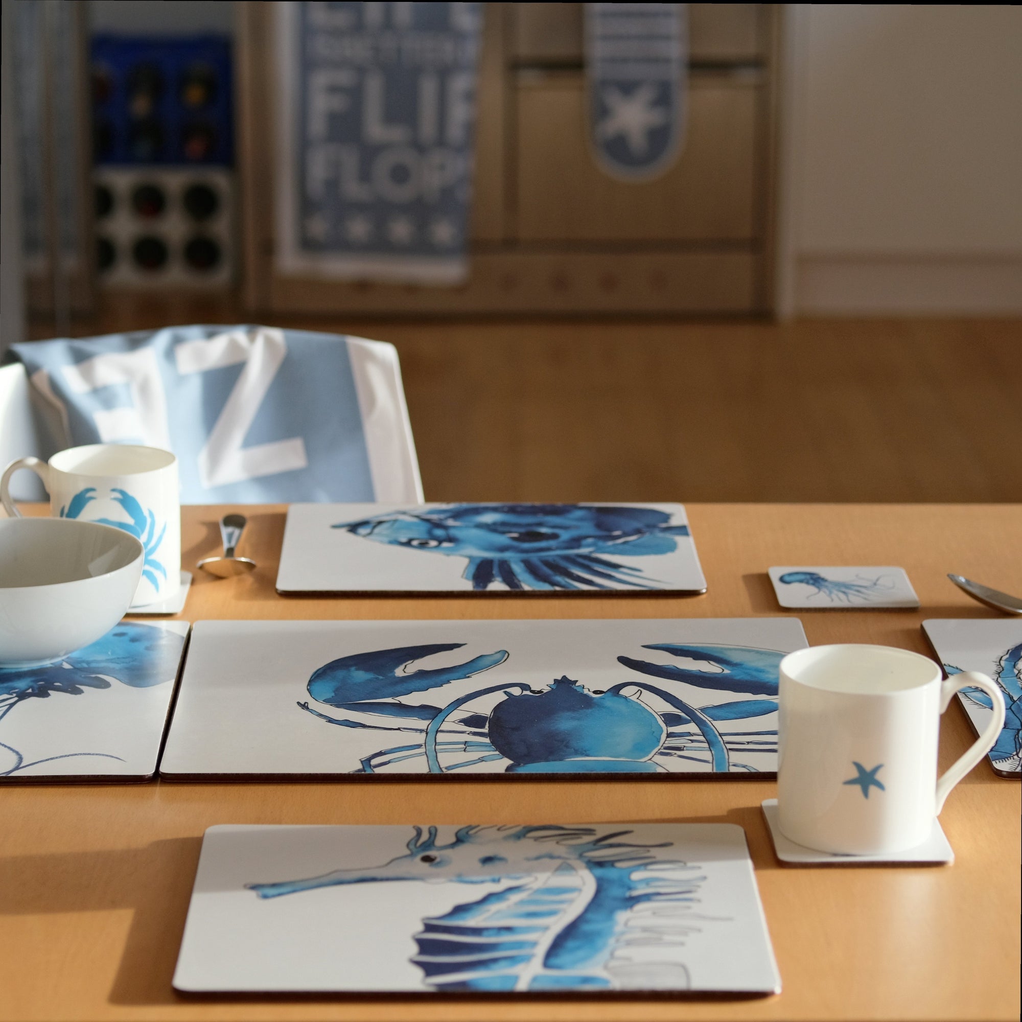 Crab Design Placemat-SeaKisses