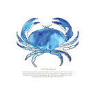 Crab Watercolour Art Print-SeaKisses