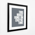 Croyde Time Typographic Print-SeaKisses