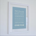 Croyde Typographic Print-SeaKisses