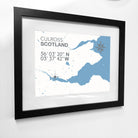 Culross Coastal Map Print-SeaKisses