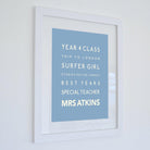 Design Your Own Typographic Print (Write your own lines)-SeaKisses