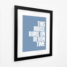 Devon Time Typographic Print-SeaKisses