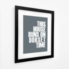 Dorset Time Typographic Print-SeaKisses