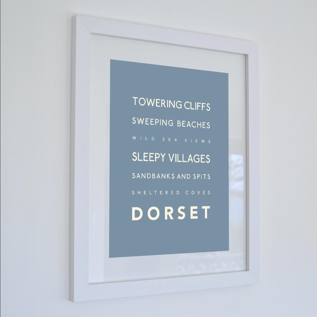 Dorset Typographic Print-SeaKisses