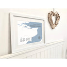 Dymchurch Coastal Map Print-SeaKisses