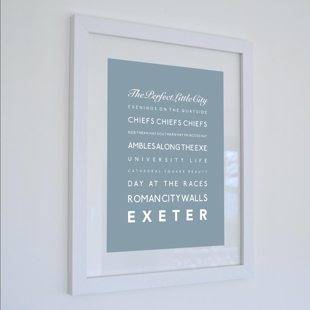 Exeter Typographic Print-SeaKisses