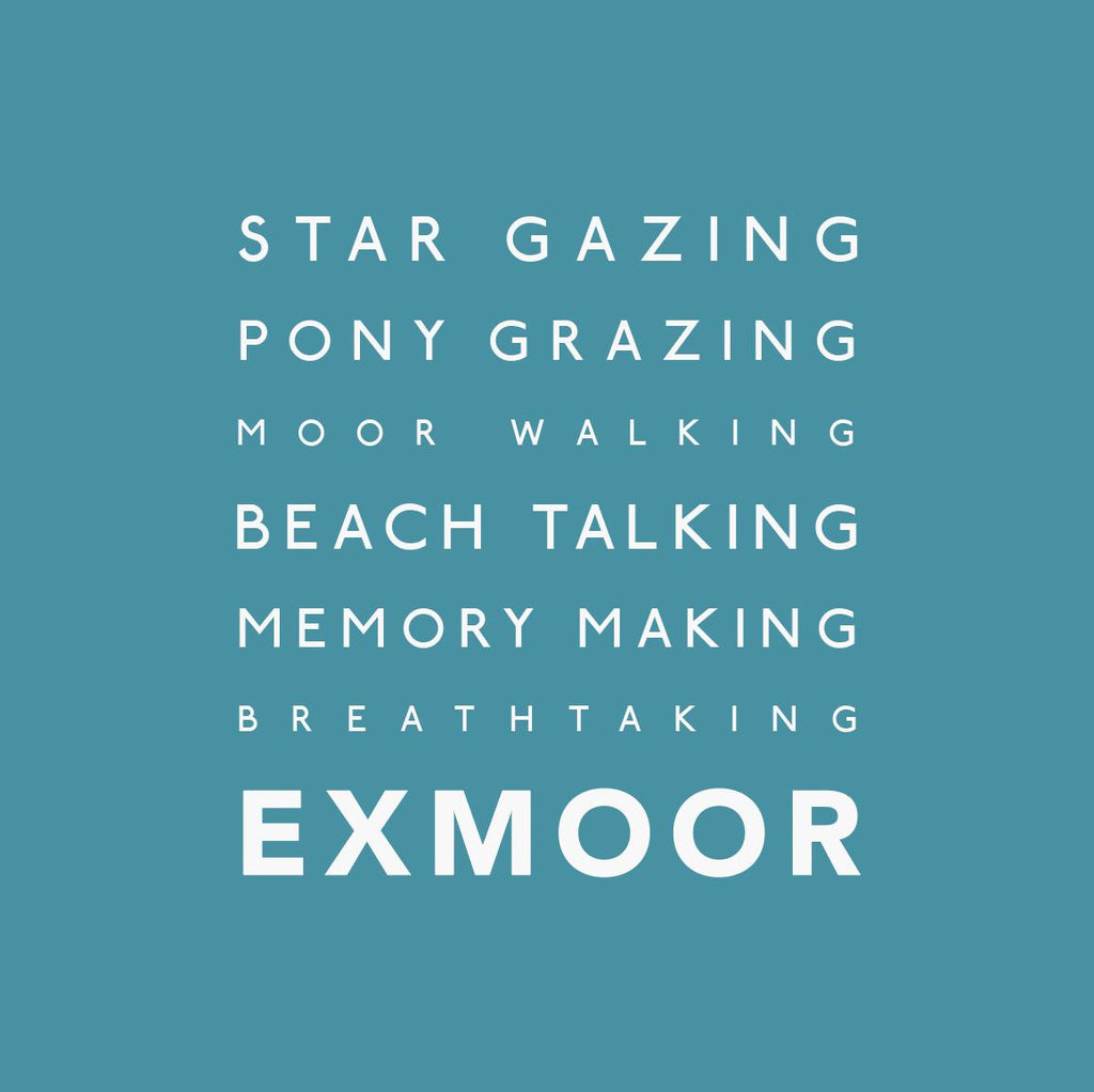 Exmoor - Greeting Card-SeaKisses