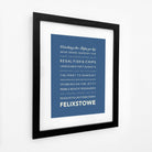 Felixstowe Typographic Print-SeaKisses