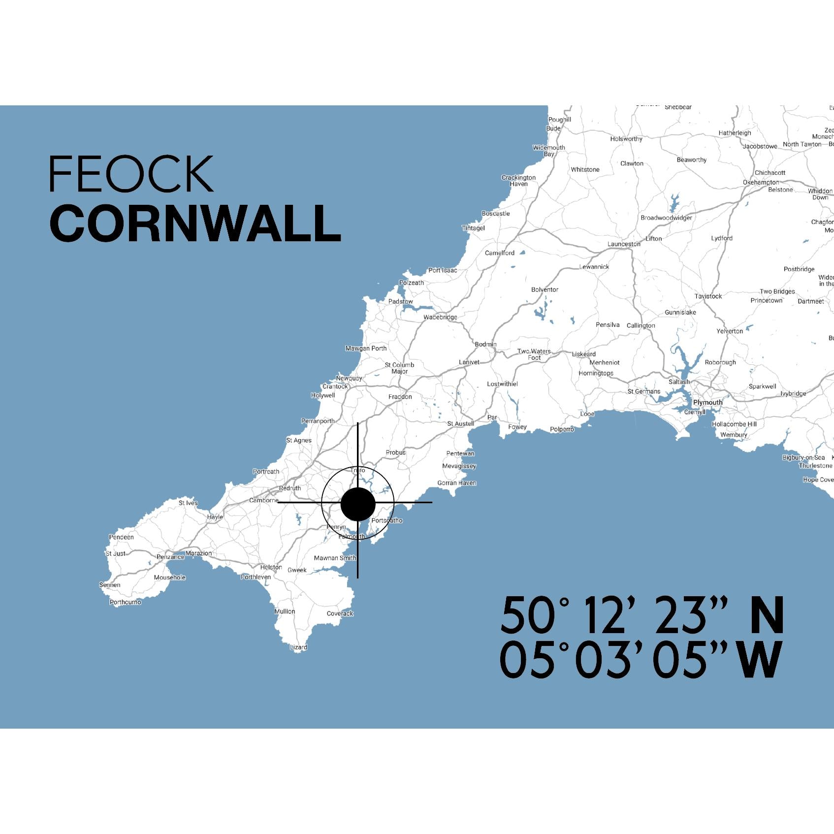 Feock Landmark Map-SeaKisses